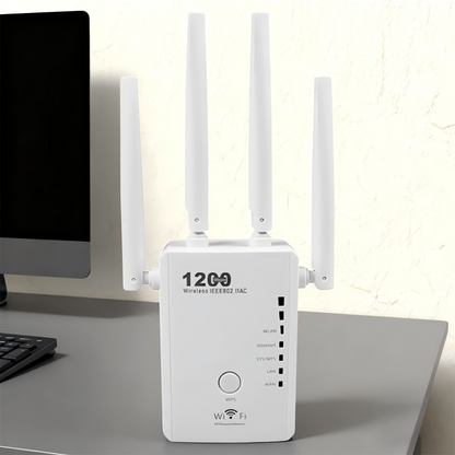 IN608M AC1200 WiFi 5 Repeater 